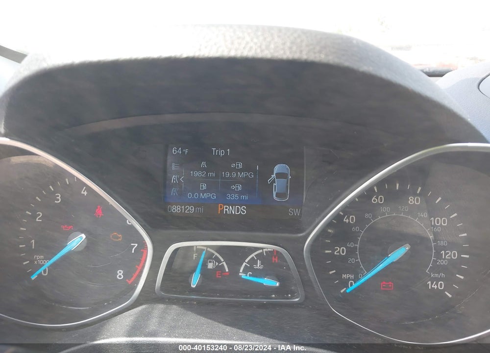 2017 FORD ESCAPE S VIN: 1FMCU0F76HUB13411