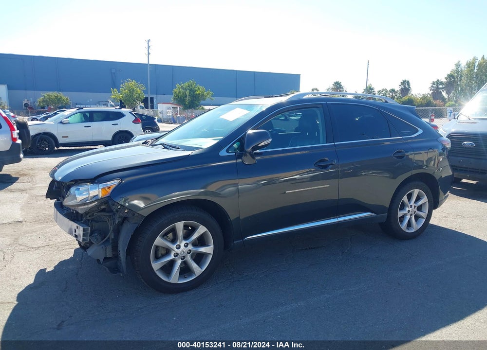 2011 LEXUS RX 350 VIN: 2T2BK1BA0BC114566