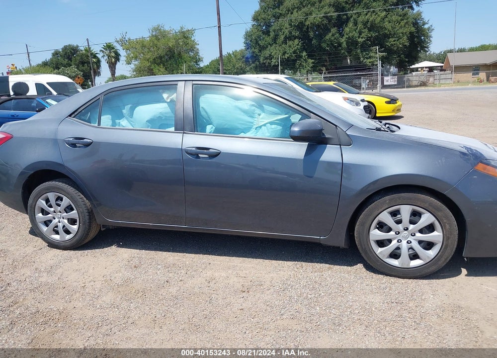 2018 TOYOTA COROLLA LE VIN: 5YFBURHE6JP794012