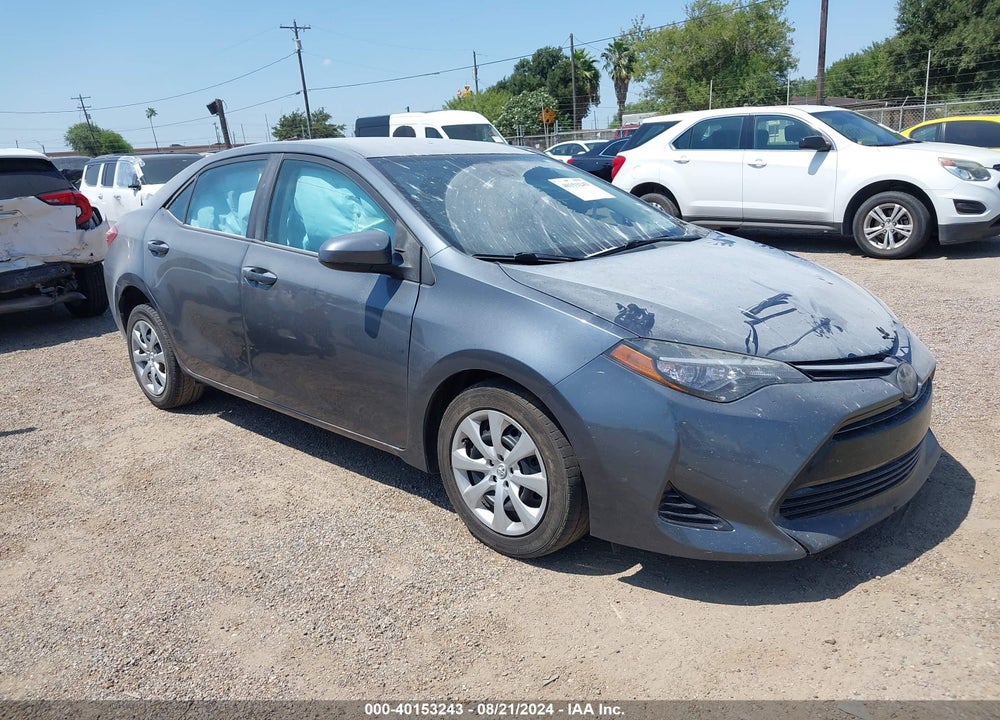 2018 TOYOTA COROLLA LE VIN: 5YFBURHE6JP794012