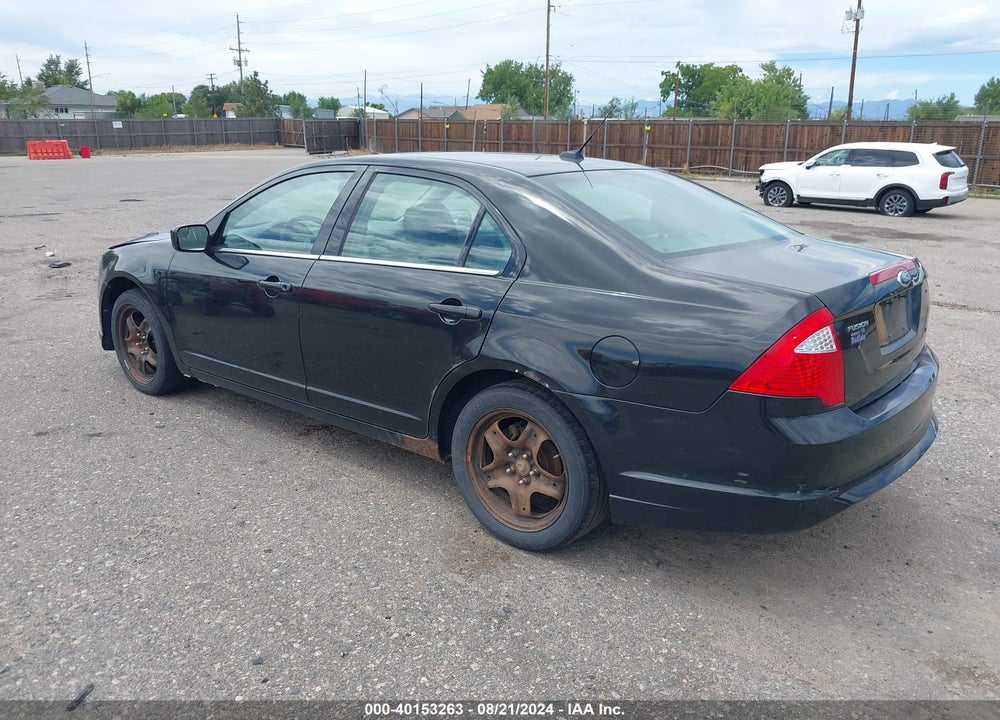 2011 FORD FUSION SE VIN: 3FAHP0HA1BR239593