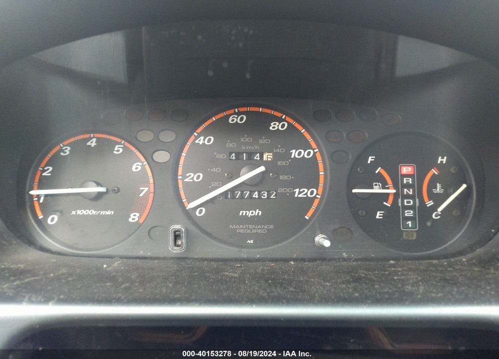 2000 HONDA CR-V SPECIAL EDITION VIN: JHLRD1878YS012385