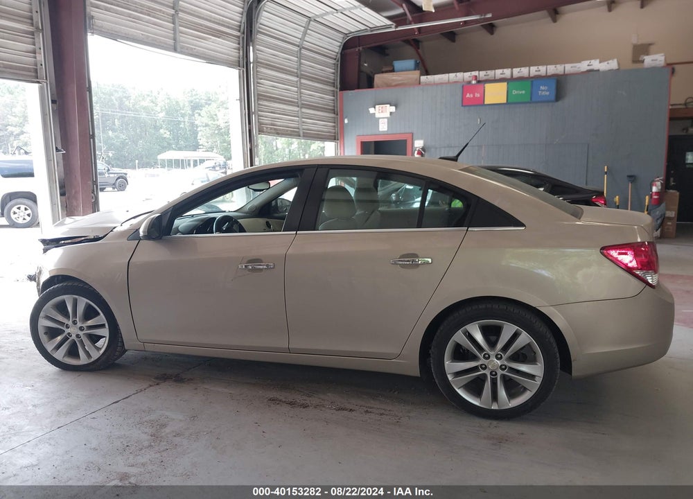 2011 CHEVROLET CRUZE LTZ VIN: 1G1PH5S90B7192961