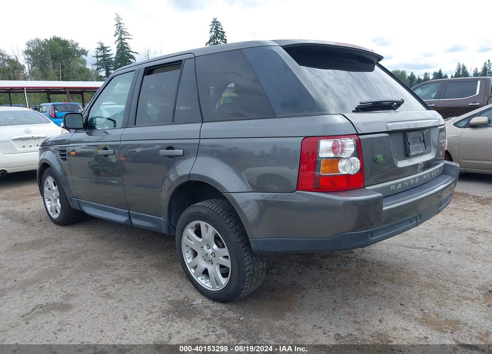 2006 LAND ROVER RANGE ROVER SPORT HSE VIN: SALSF25446A958682
