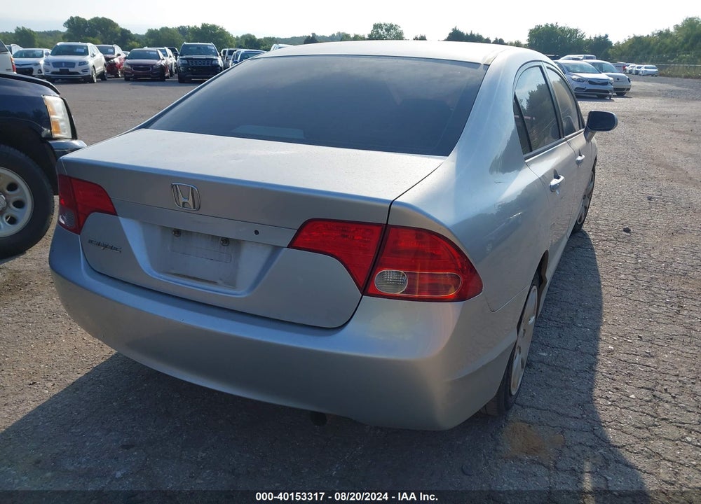 2006 HONDA CIVIC LX VIN: 1HGFA16546L095574
