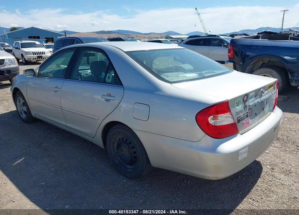2003 TOYOTA CAMRY LE VIN: 4T1BE32KX3U678791