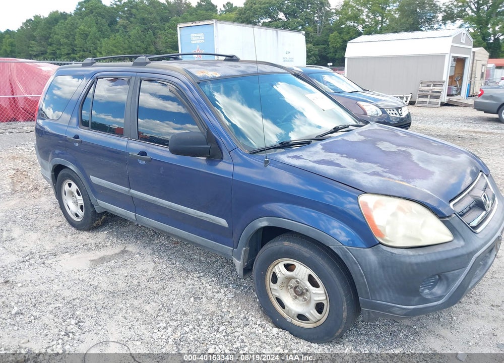 2005 HONDA CR-V LX VIN: SHSRD68585U306962