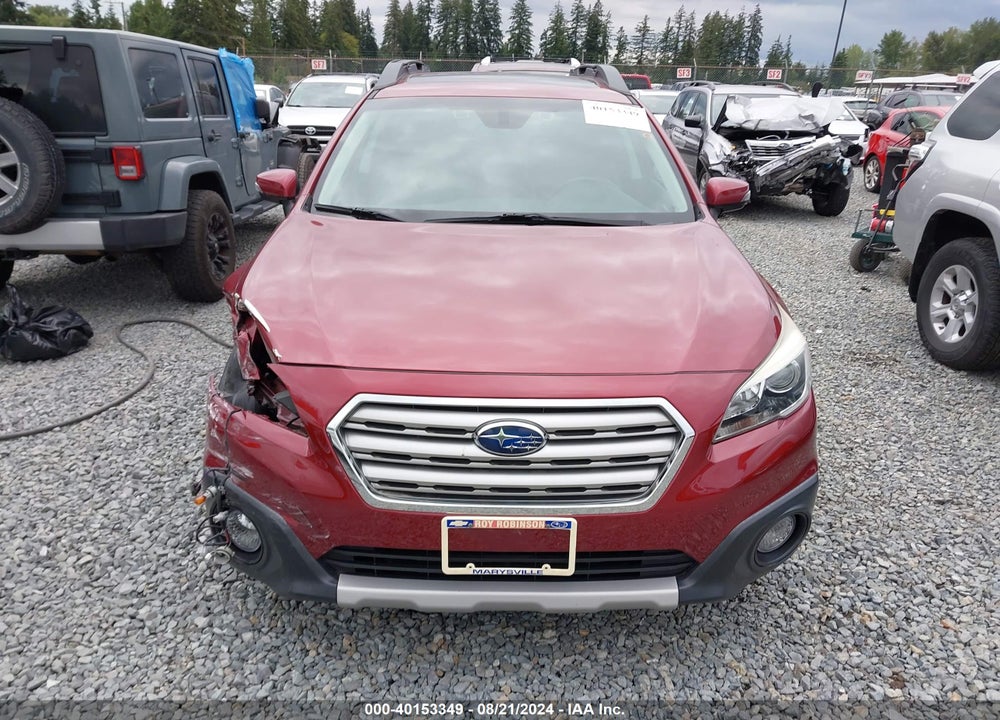 2017 SUBARU OUTBACK 2.5I LIMITED VIN: 4S4BSANC7H3297186