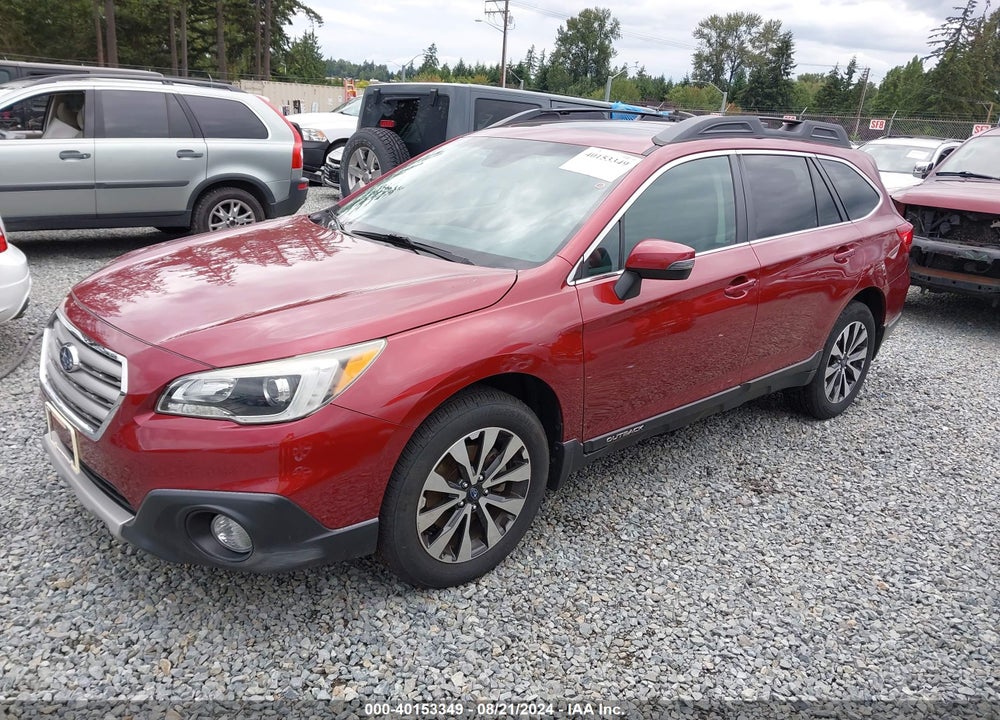 2017 SUBARU OUTBACK 2.5I LIMITED VIN: 4S4BSANC7H3297186