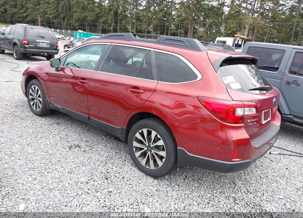 2017 SUBARU OUTBACK 2.5I LIMITED VIN: 4S4BSANC7H3297186