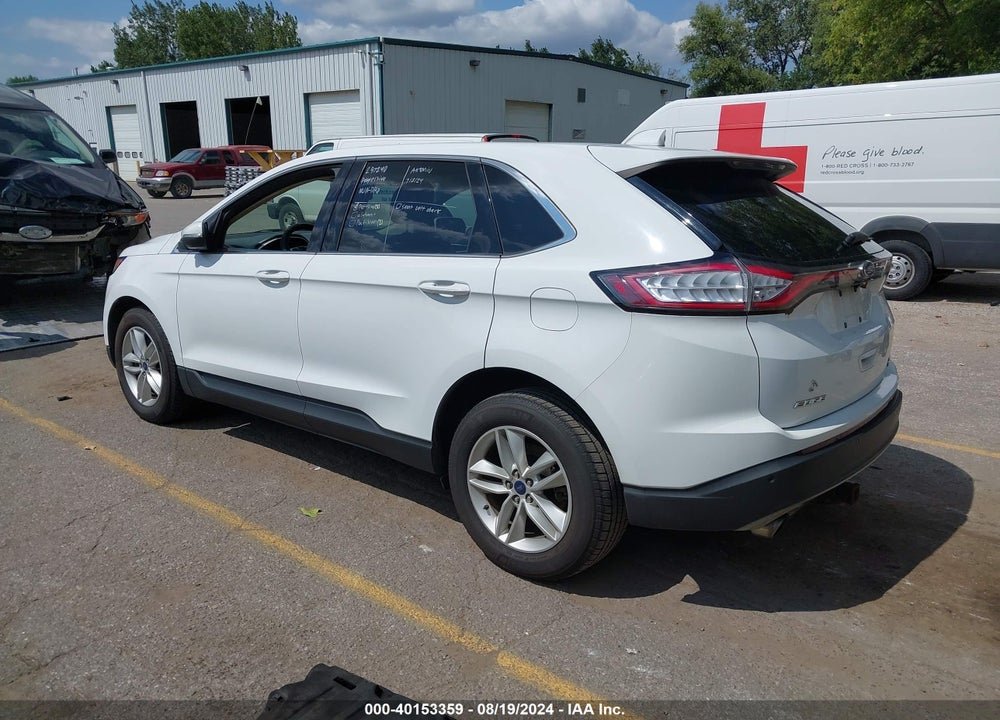 2016 FORD EDGE SEL VIN: 2FMPK4J98GBB72150