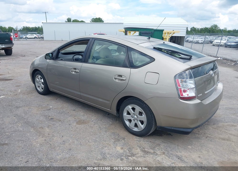 2005 TOYOTA PRIUS VIN: JTDKB20UX53059628