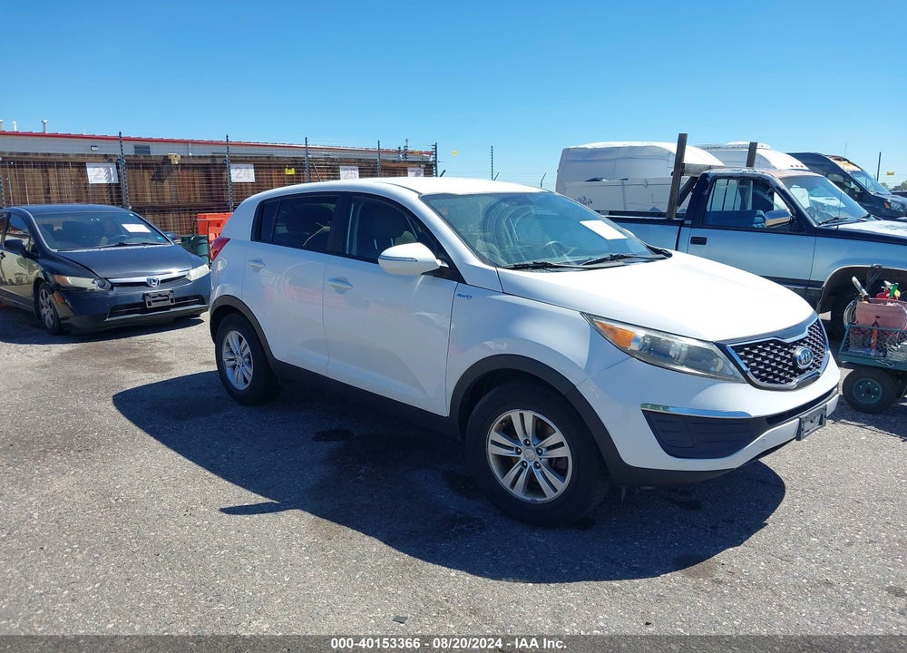 2011 KIA SPORTAGE LX VIN: KNDPBCA2XB7097955