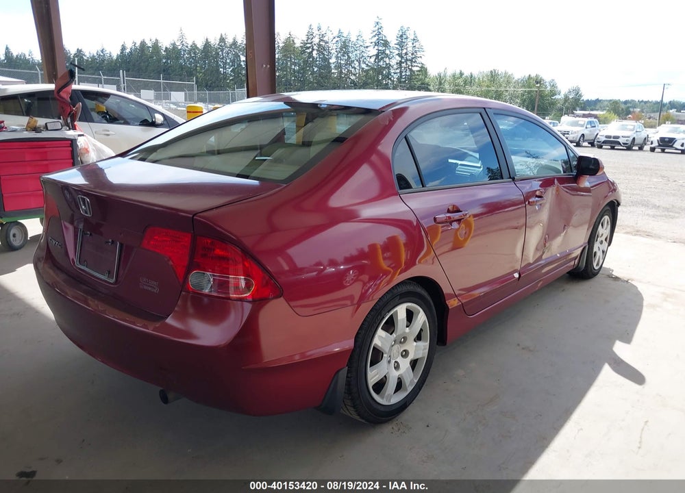 2006 HONDA CIVIC LX VIN: 1HGFA16576L101920