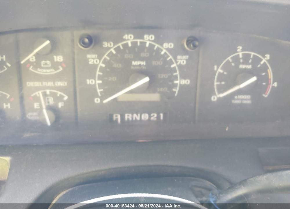 1997 FORD F-350 XL VIN: 1FTJW35F7VEC05519