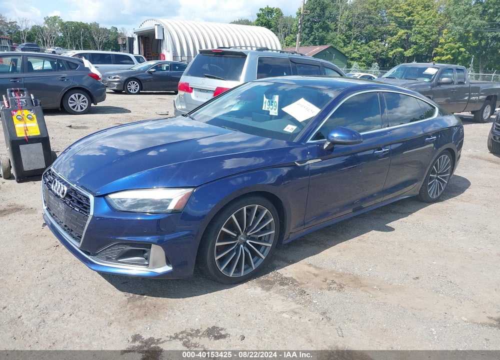 2020 AUDI A5 SPORTBACK PREMIUM PLUS 45 TFSI QUATTRO S TRONIC VIN: WAUCNCF52LA003142
