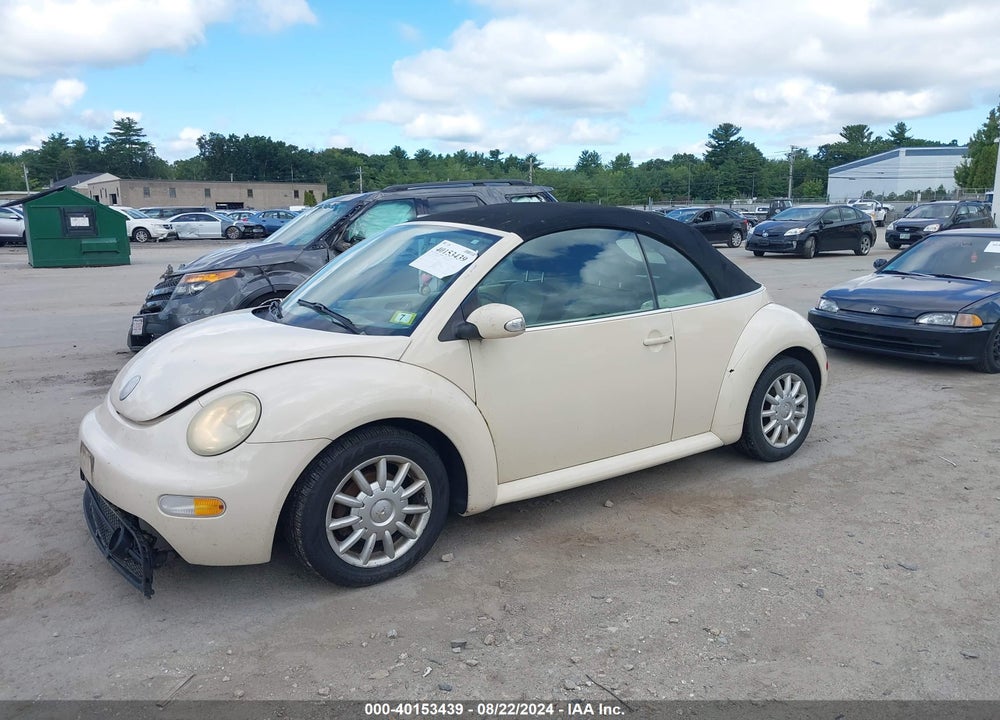 2005 VOLKSWAGEN NEW BEETLE GLS VIN: 3VWCM31Y65M311182