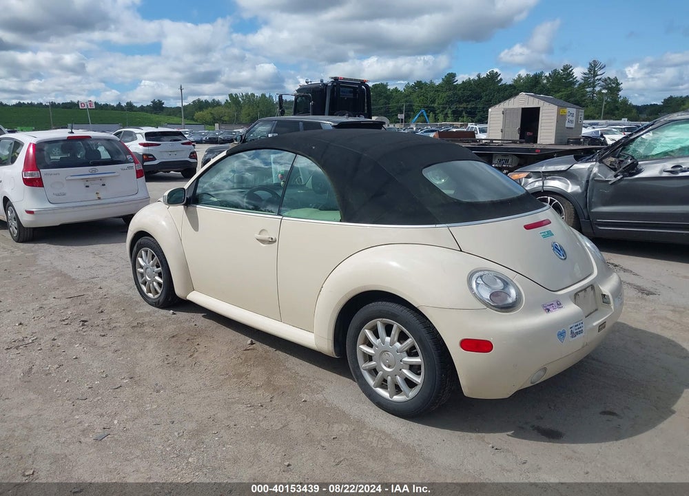 2005 VOLKSWAGEN NEW BEETLE GLS VIN: 3VWCM31Y65M311182