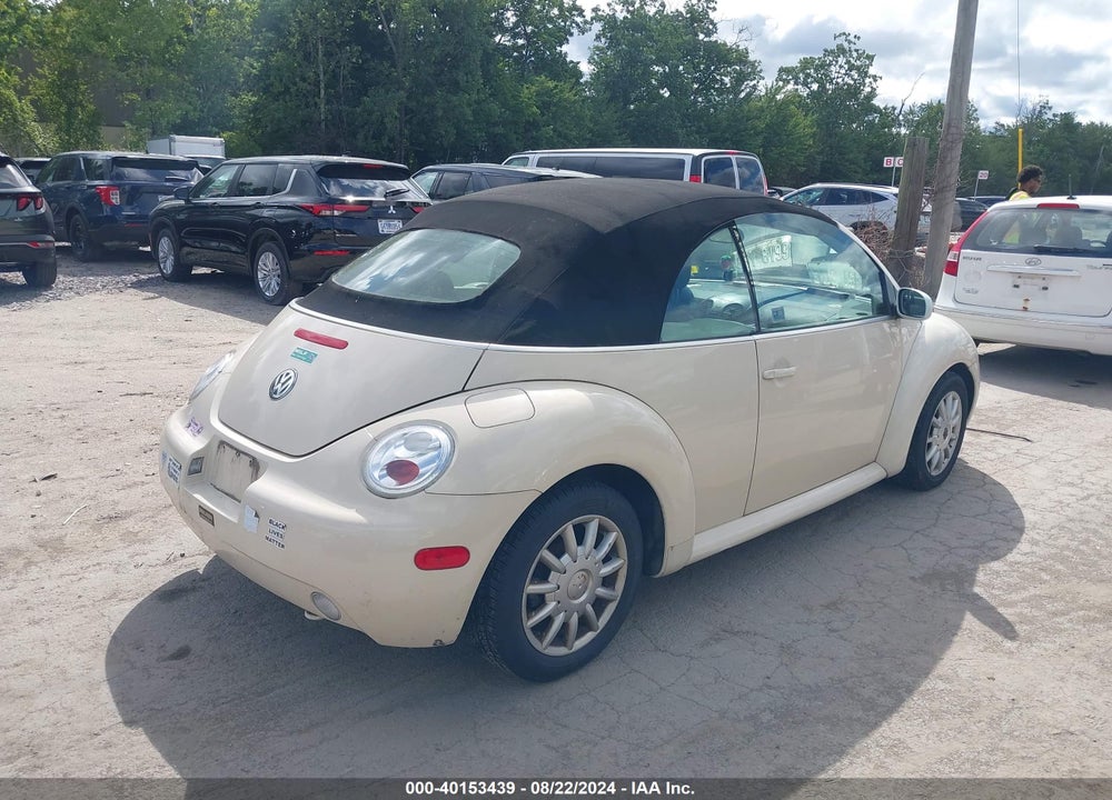 2005 VOLKSWAGEN NEW BEETLE GLS VIN: 3VWCM31Y65M311182