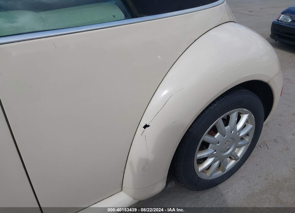 2005 VOLKSWAGEN NEW BEETLE GLS VIN: 3VWCM31Y65M311182