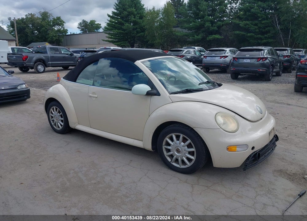 2005 VOLKSWAGEN NEW BEETLE GLS VIN: 3VWCM31Y65M311182