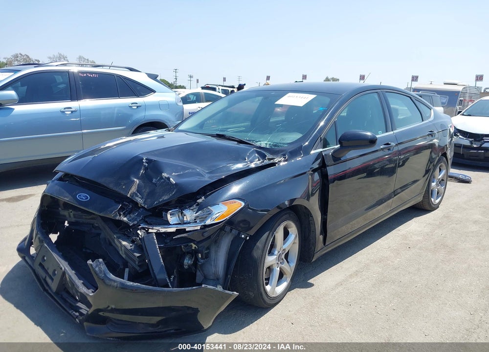 2016 FORD FUSION S VIN: 3FA6P0G74GR186943