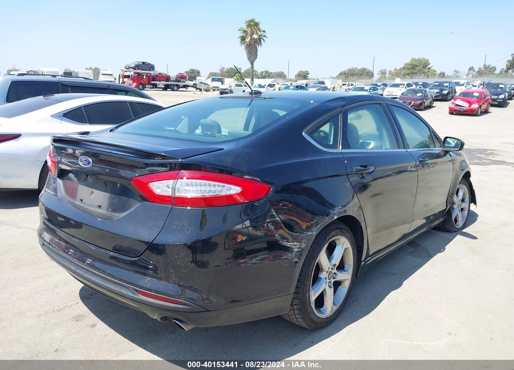 2016 FORD FUSION S VIN: 3FA6P0G74GR186943
