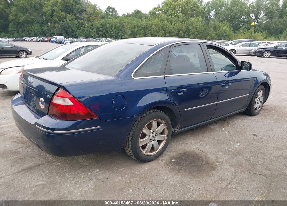 2006 FORD FIVE HUNDRED SEL VIN: 1FAHP241X6G150426