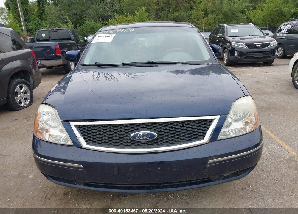 2006 FORD FIVE HUNDRED SEL VIN: 1FAHP241X6G150426