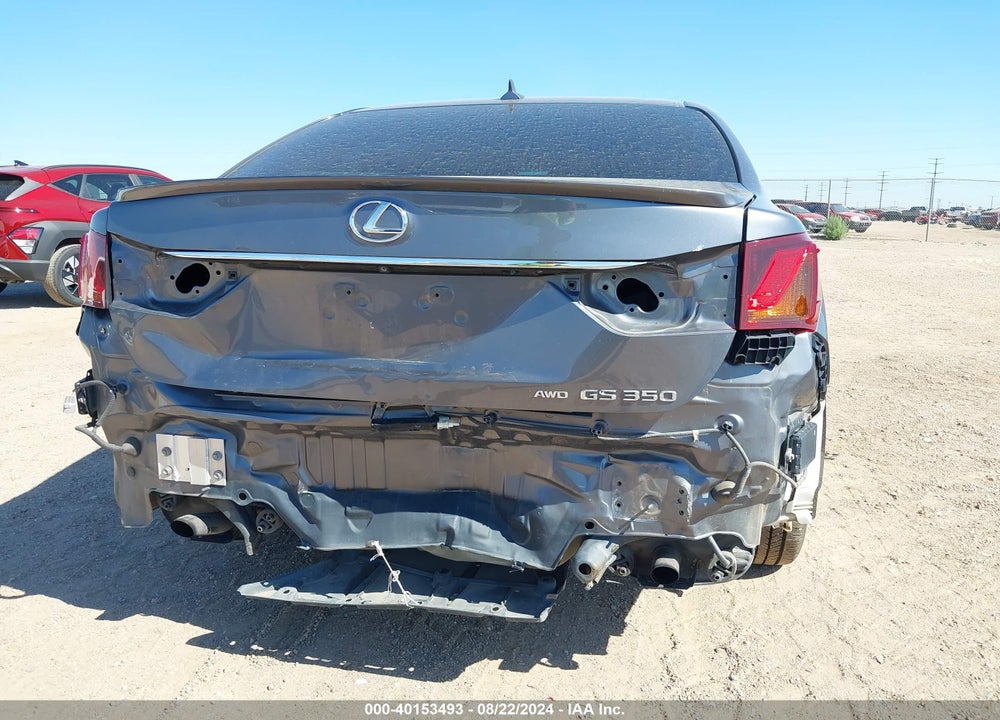 2013 LEXUS GS 350 VIN: JTHCE1BL9D5008939