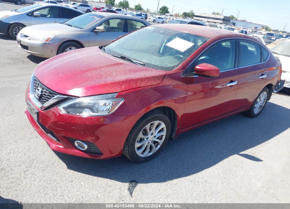 2018 NISSAN SENTRA SV VIN: 3N1AB7AP3JY229172