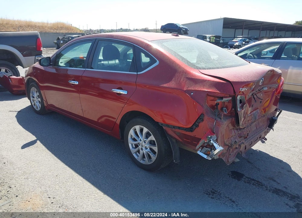 2018 NISSAN SENTRA SV VIN: 3N1AB7AP3JY229172