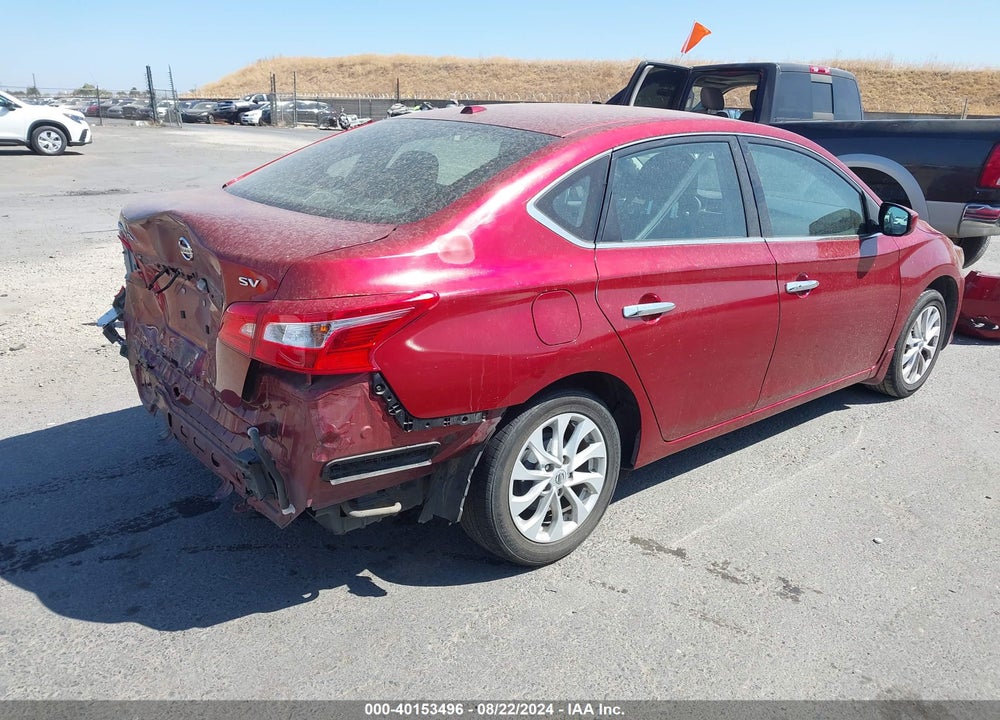 2018 NISSAN SENTRA SV VIN: 3N1AB7AP3JY229172
