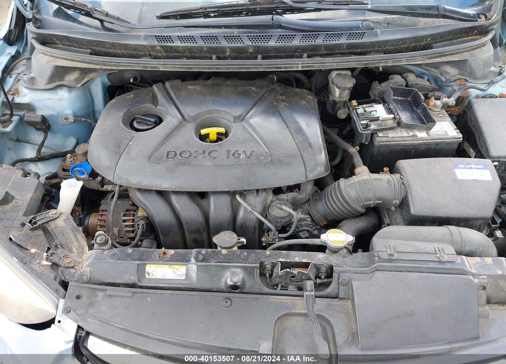 2012 HYUNDAI ELANTRA LIMITED (ULSAN PLANT) VIN: KMHDH4AE9CU197741