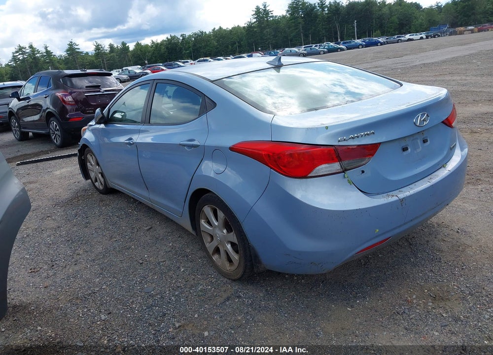2012 HYUNDAI ELANTRA LIMITED (ULSAN PLANT) VIN: KMHDH4AE9CU197741