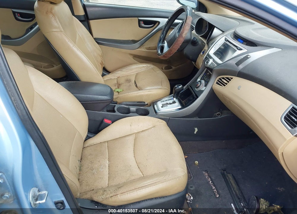 2012 HYUNDAI ELANTRA LIMITED (ULSAN PLANT) VIN: KMHDH4AE9CU197741