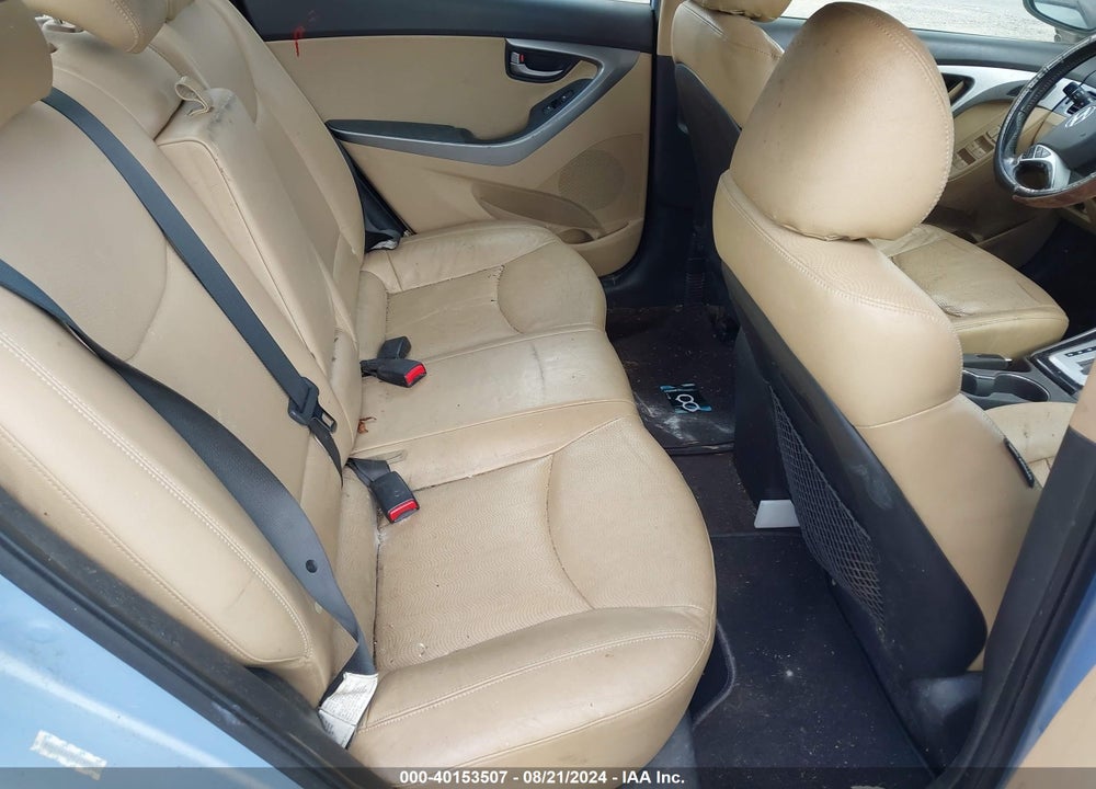 2012 HYUNDAI ELANTRA LIMITED (ULSAN PLANT) VIN: KMHDH4AE9CU197741