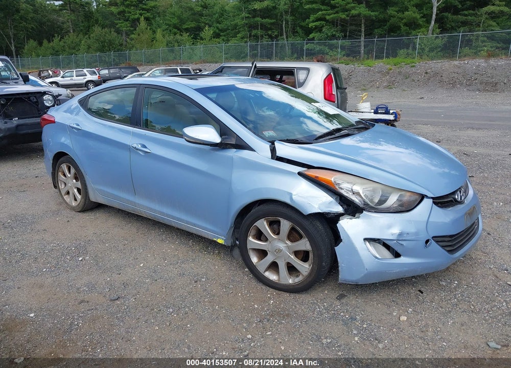 2012 HYUNDAI ELANTRA LIMITED (ULSAN PLANT) VIN: KMHDH4AE9CU197741