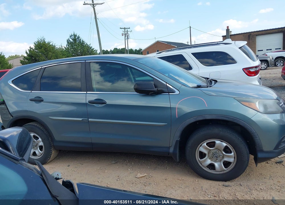 2012 HONDA CR-V LX VIN: 5J6RM4H35CL049984