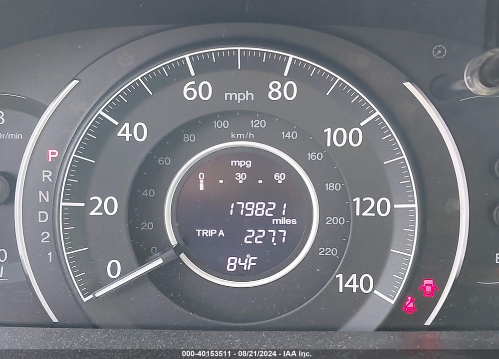 2012 HONDA CR-V LX VIN: 5J6RM4H35CL049984