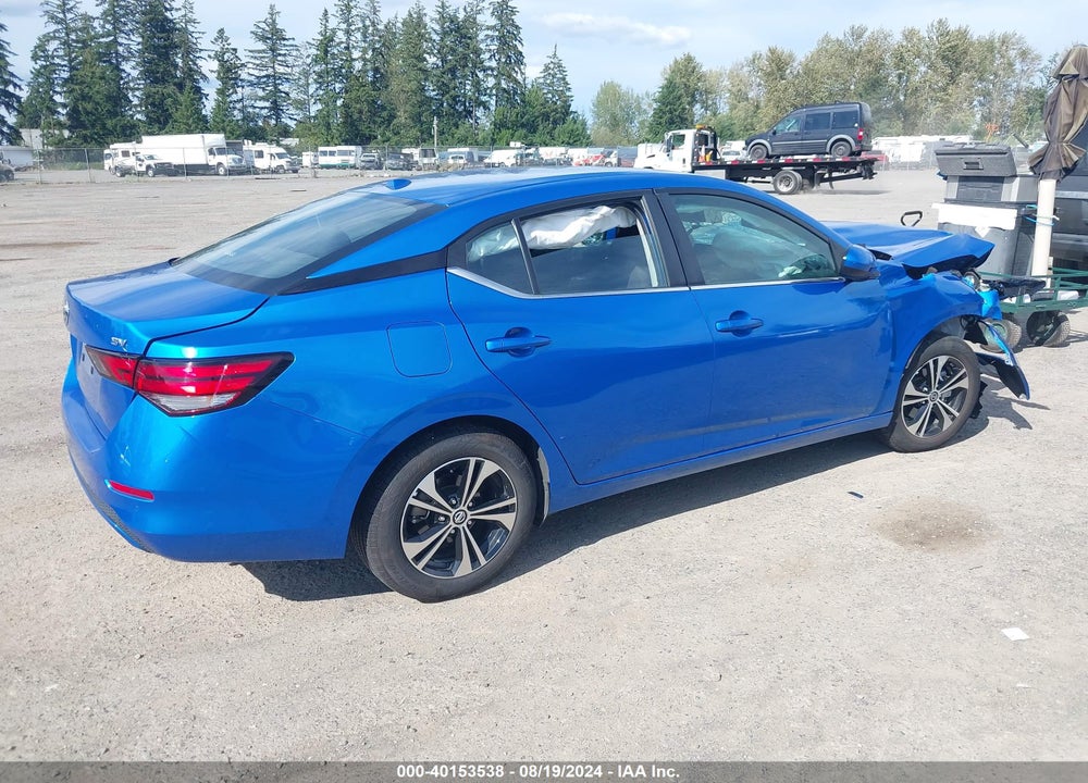 2023 NISSAN SENTRA VIN: 3N1AB8CV3PY244507