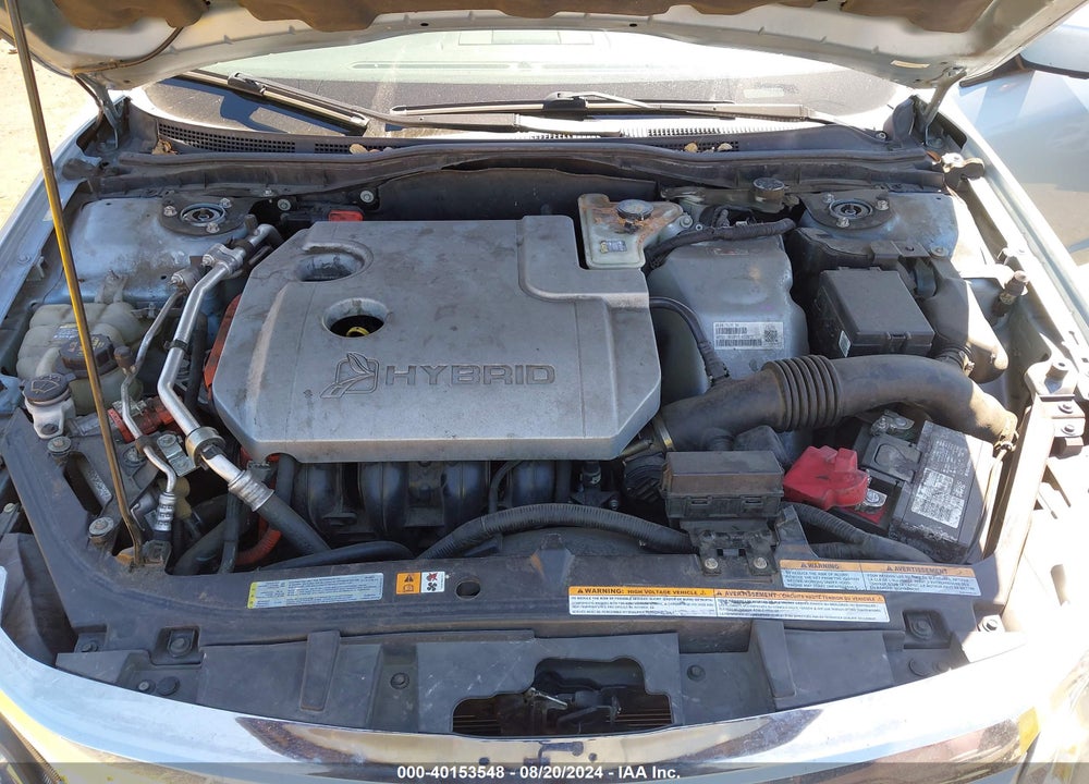 2011 FORD FUSION HYBRID VIN: 3FADP0L32BR212037