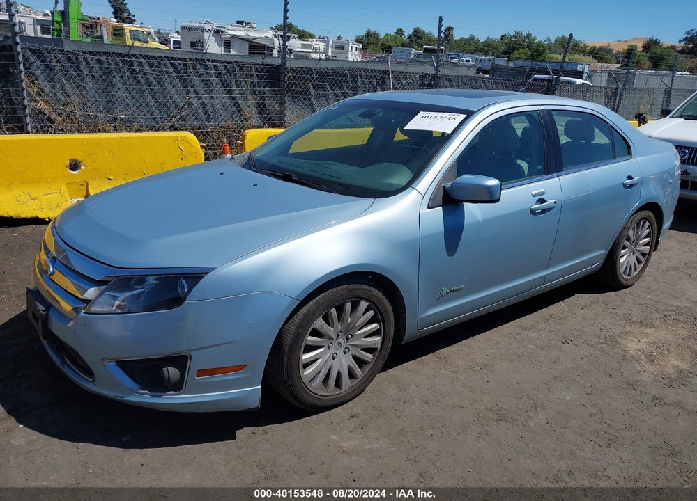 2011 FORD FUSION HYBRID VIN: 3FADP0L32BR212037