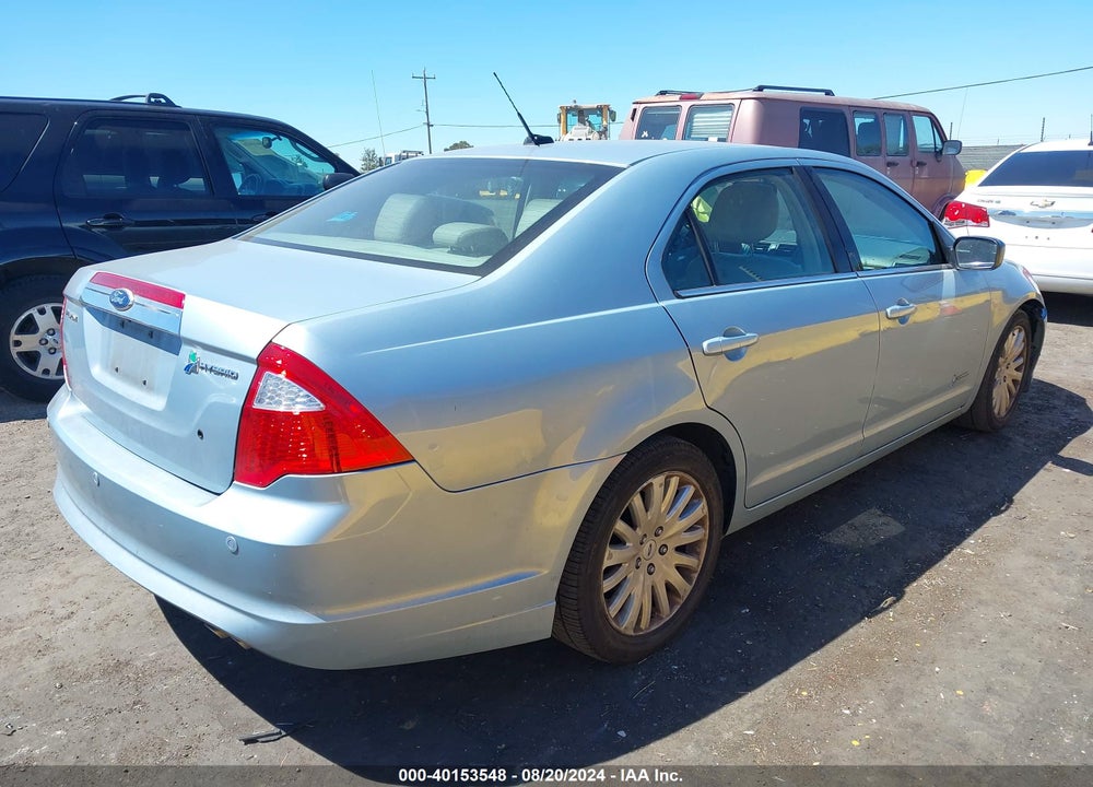 2011 FORD FUSION HYBRID VIN: 3FADP0L32BR212037