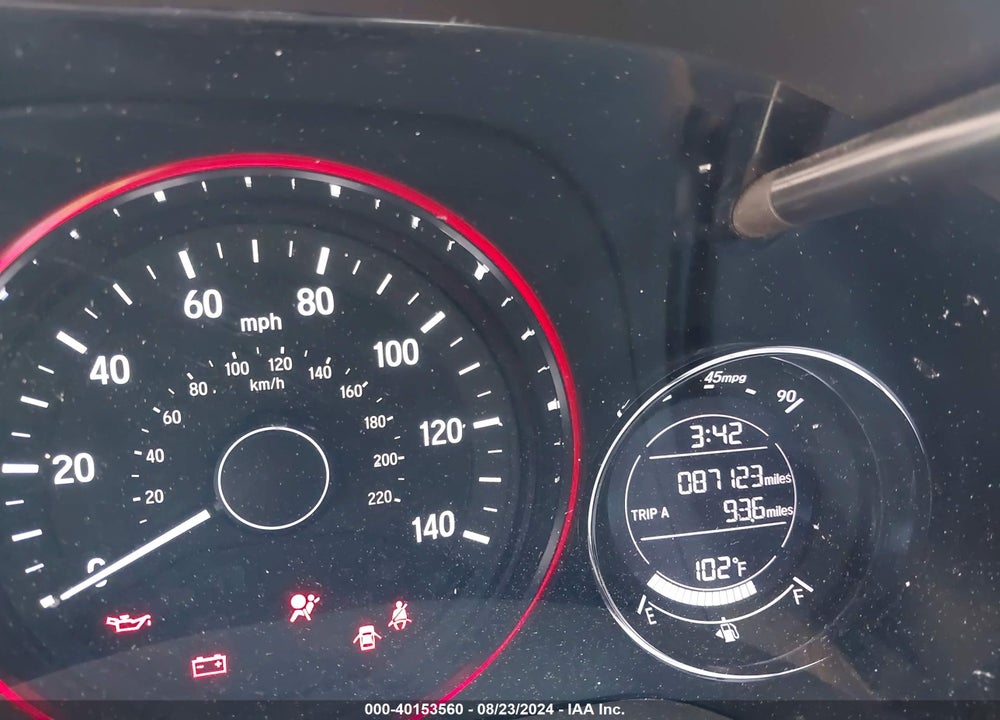 2017 HONDA HR-V LX VIN: 3CZRU5H31HG703051