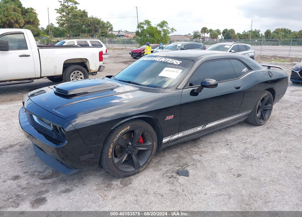 2012 DODGE CHALLENGER R/T VIN: 2C3CDYBT1CH114620