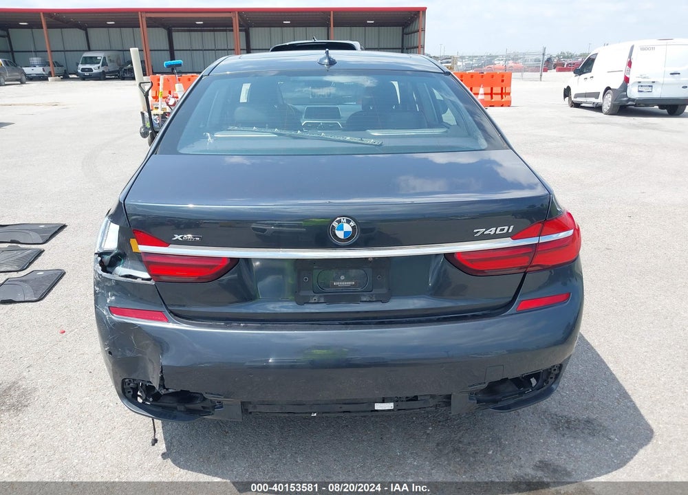 2017 BMW 740I XDRIVE VIN: WBA7E4C54HGU99478