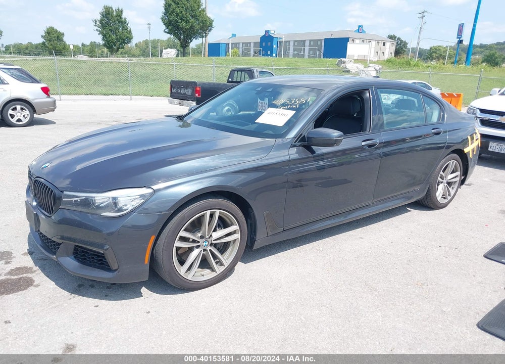 2017 BMW 740I XDRIVE VIN: WBA7E4C54HGU99478