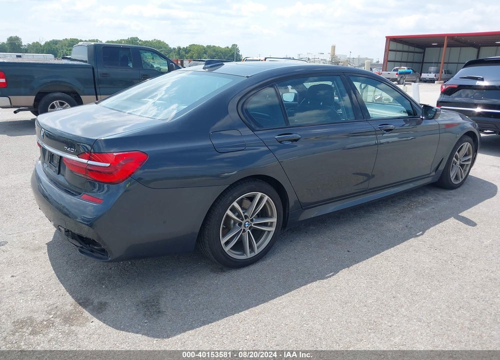 2017 BMW 740I XDRIVE VIN: WBA7E4C54HGU99478