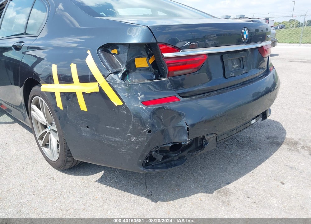 2017 BMW 740I XDRIVE VIN: WBA7E4C54HGU99478